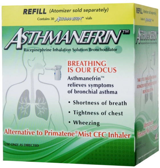 atomizer inhaler for asthma